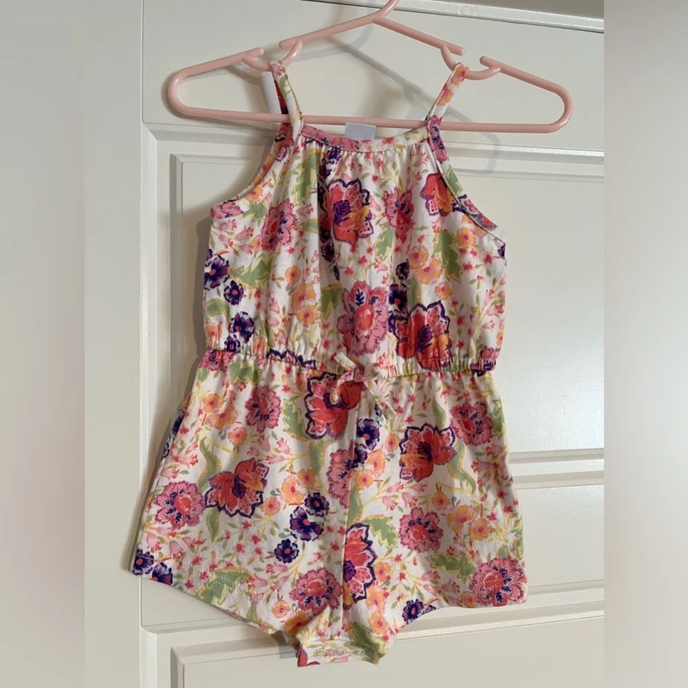 $10 ADD ON Old Navy floral boho romper, 6-12m NWOT Cat and Jack H&M Gap